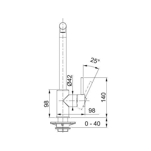 Slavina franke hrom sirius-d l