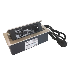 Uticnice za RADNI STO AEPBSC2GS-53 soft 2 x suko + 2x USB 2,1A-alumin.