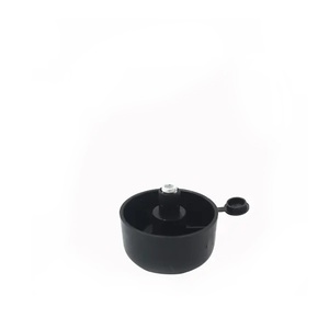 Nogica DAUER nivelator D/49 H/27mm - Crna